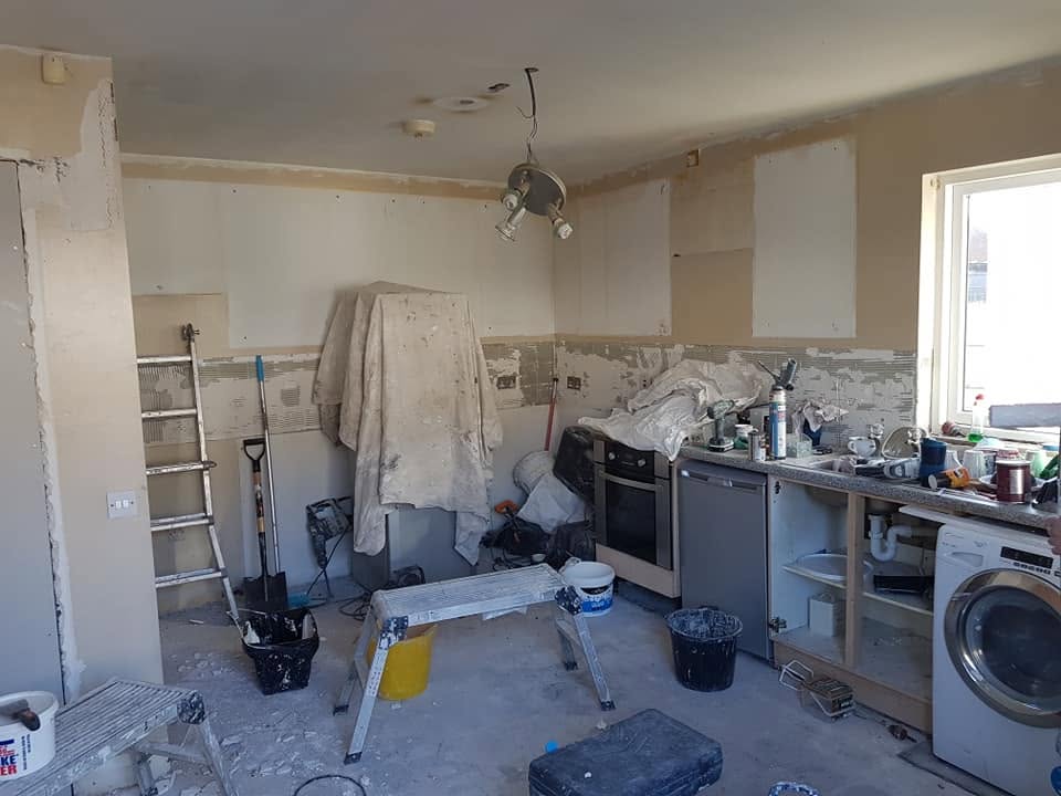 The same room before renovation